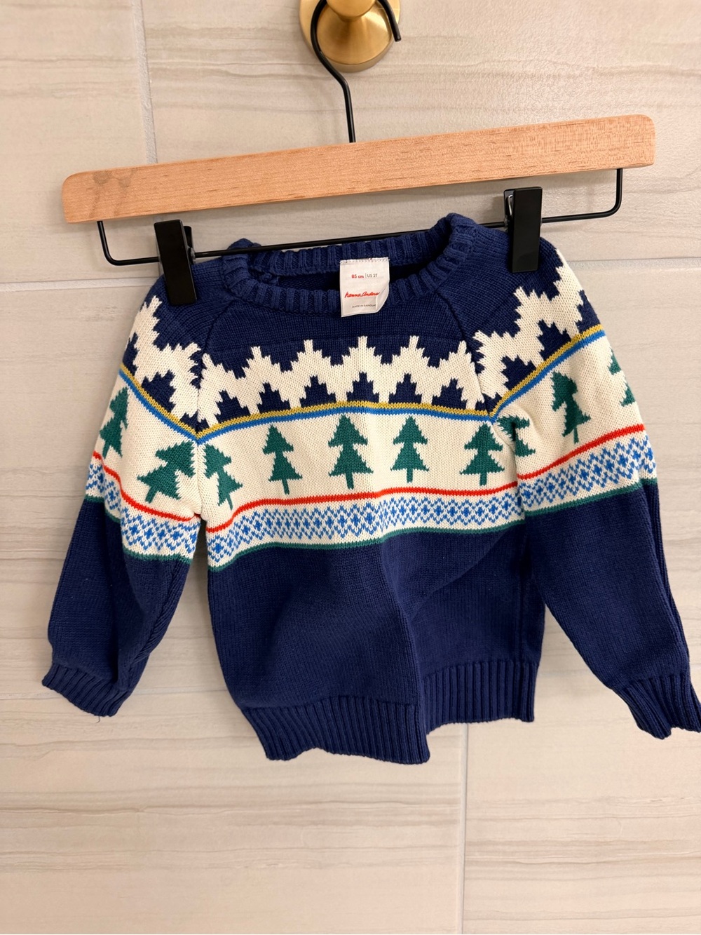 Hannah Andersson Christmas sweater
